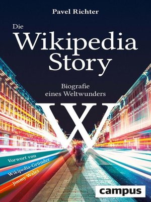 cover image of Die Wikipedia-Story